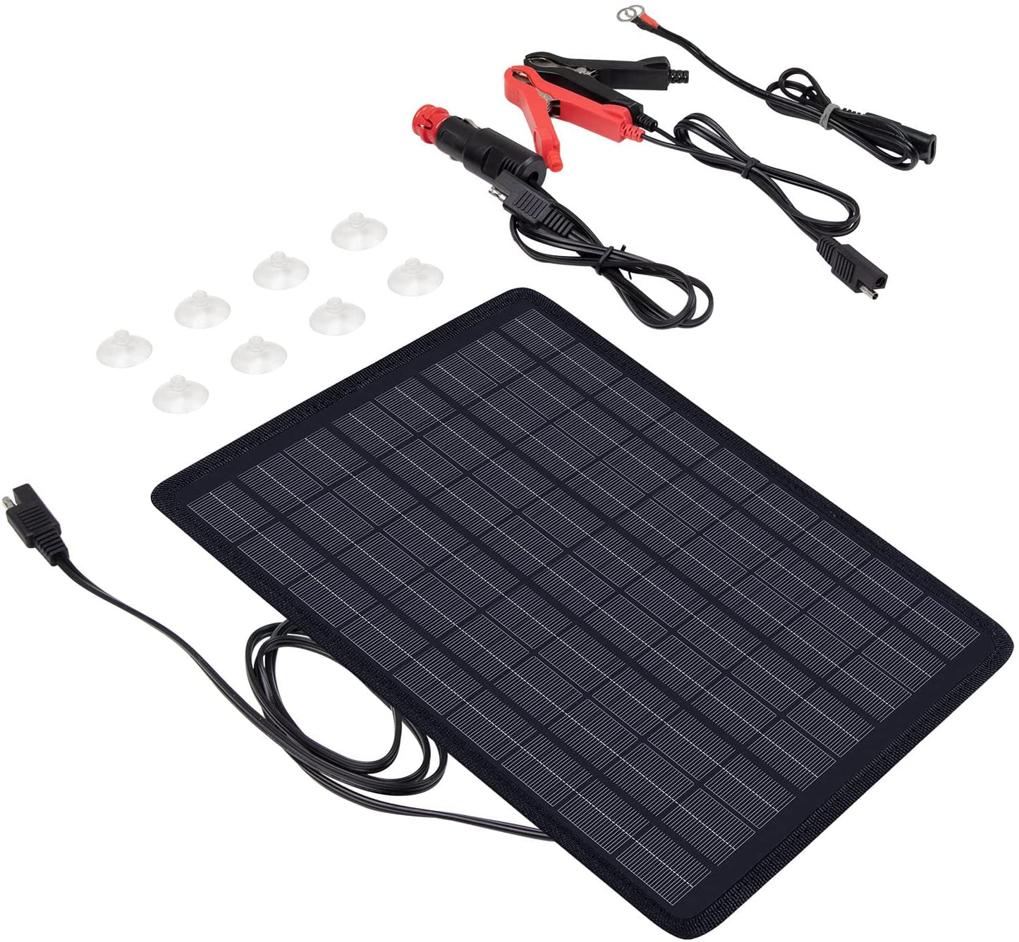 10W-18V w/ USB 5V Solar panel