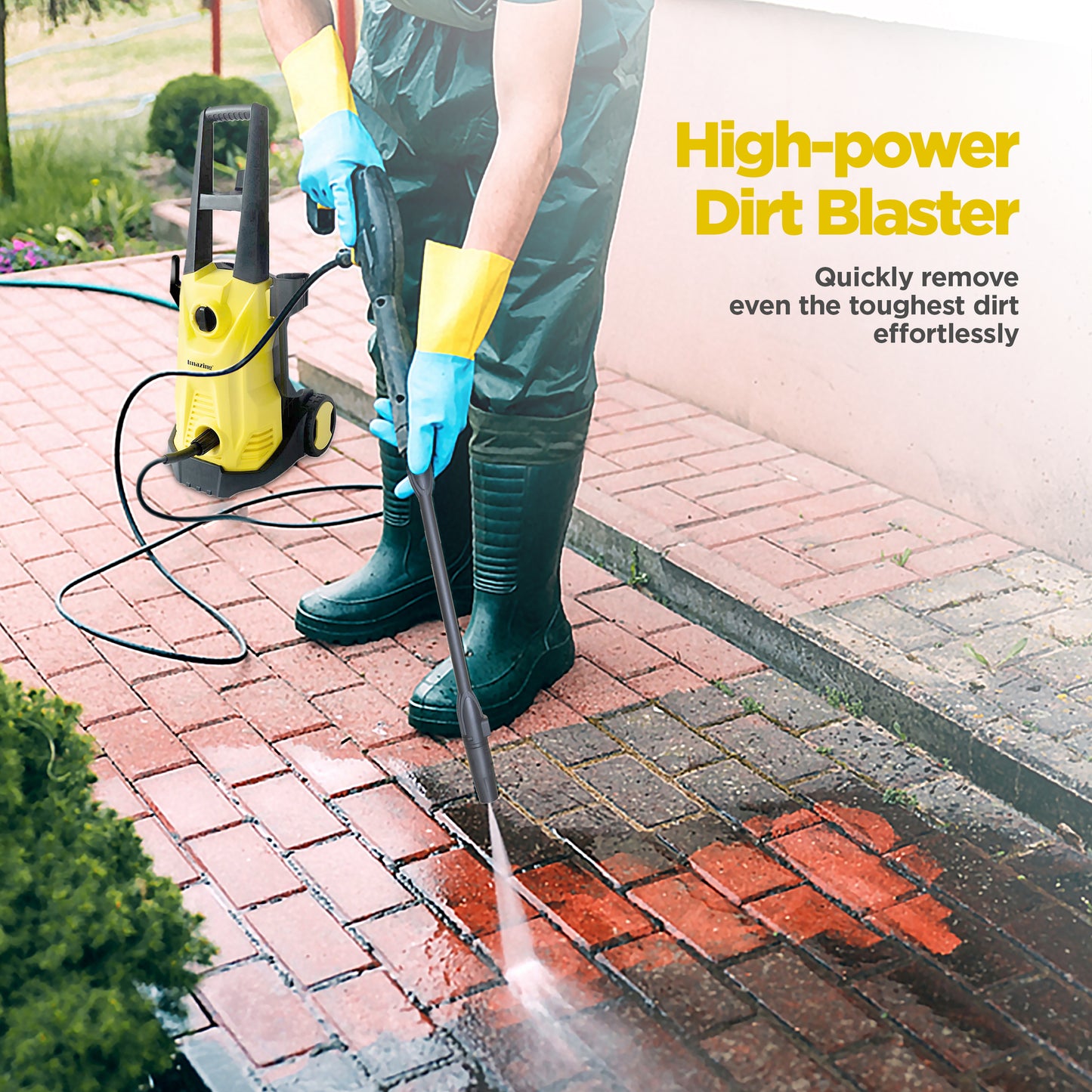 VANDERBILT 1600W 120Bar high pressure washer