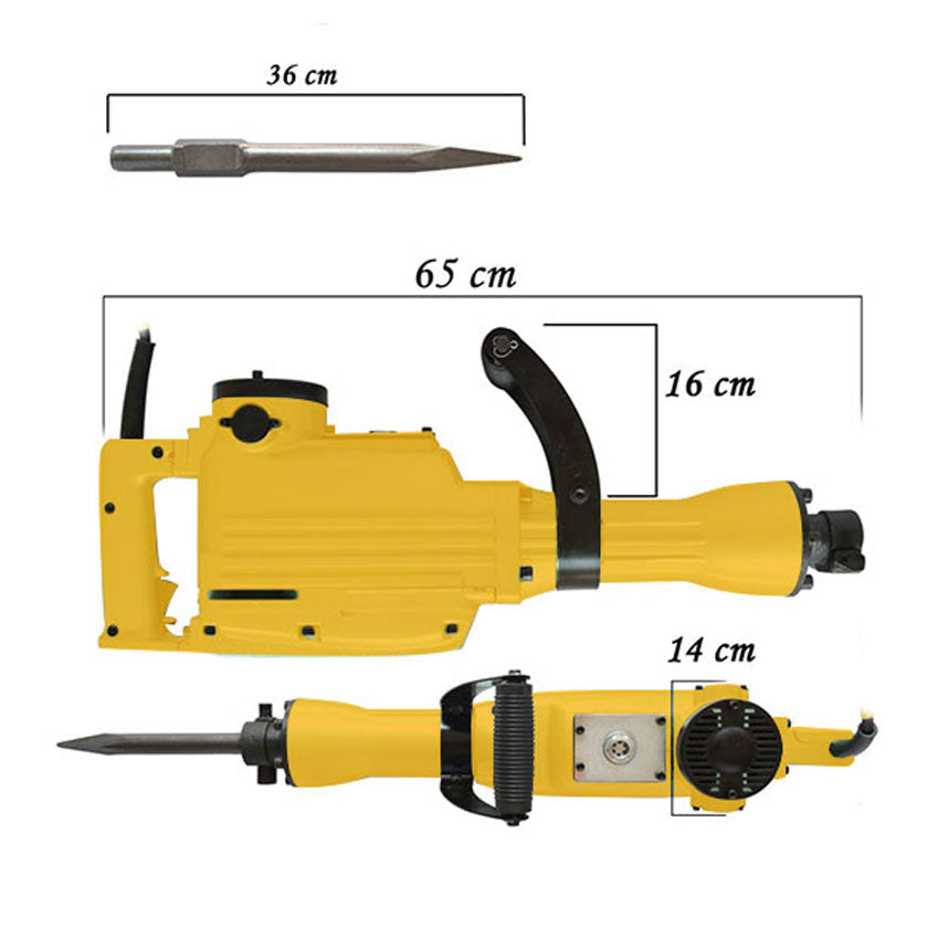2400W Demolition Hammer Heavy Duty