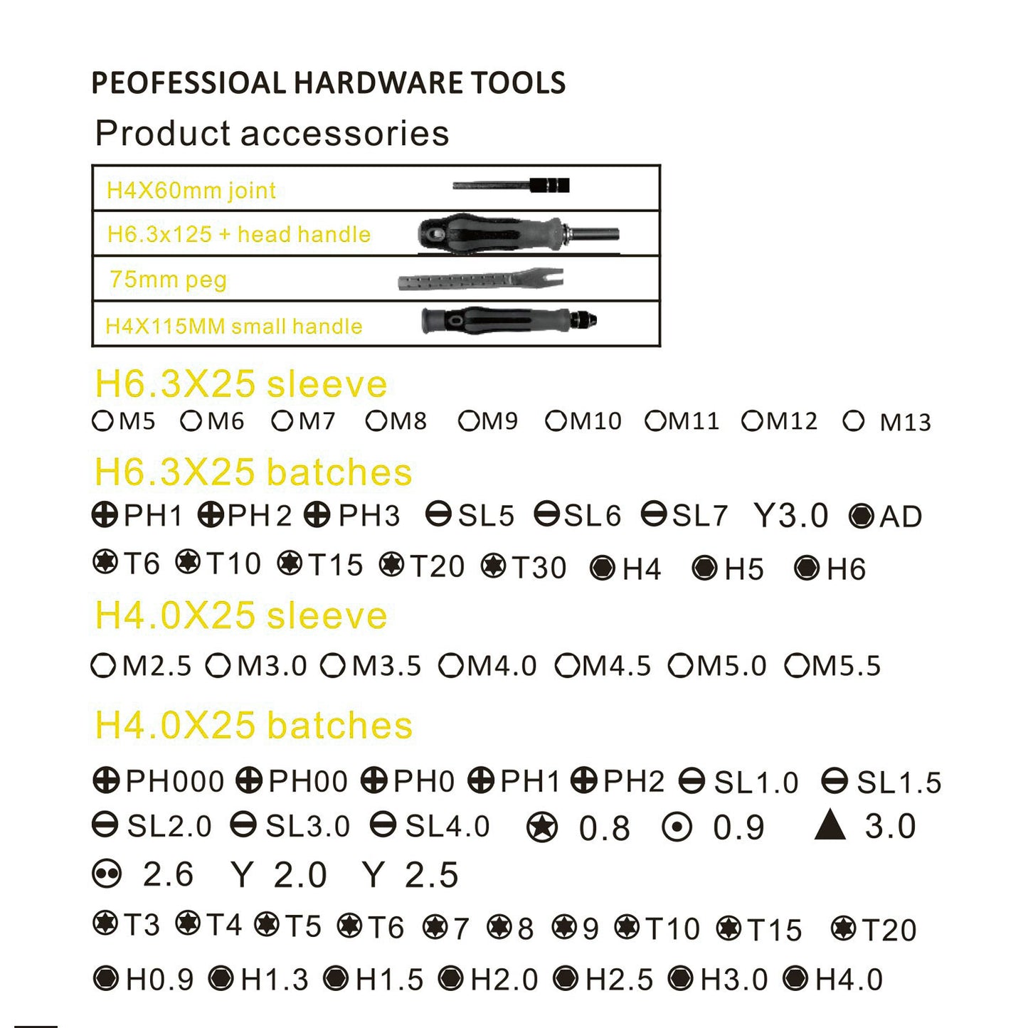 71 in 1 Screwdriver Tools Set