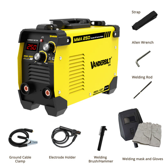 MMA 250 IGBT Inverter Welding Machine Portable